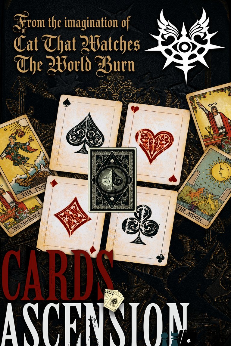 Cards Ascension — Cat That Watches The World Burn