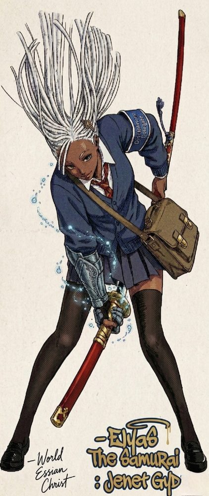 Elyas The Samurai — Character Art